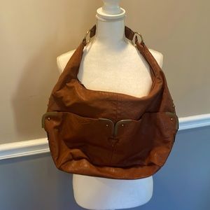 Bueno brown hobo bag